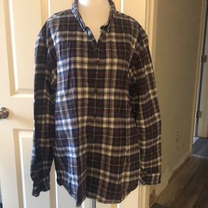 Plaid mens shirt